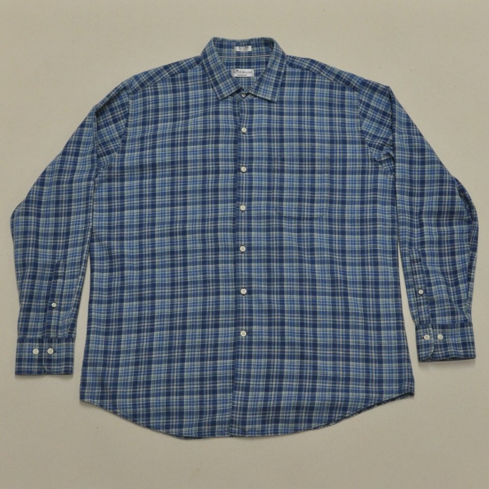 Peter Millar Mountianside Button Down Xl - image 2